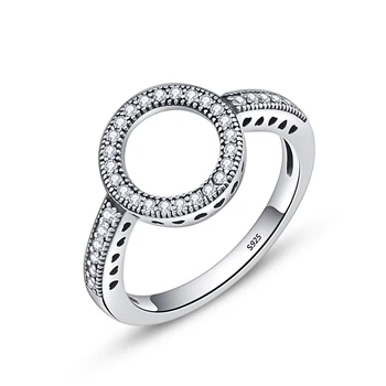 PR1 Spumante Stele Deget Inelul de Link-ul Lanț de Inele pentru Femei Bijuterii de Argint Sterlină