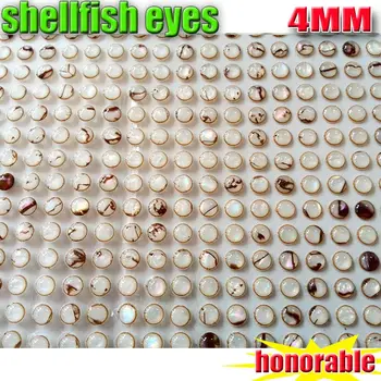 Produs NOU, crustacee atrage ochii de pescuit ochii bine facut! 4 MM-5 MM-6MM-8MM număr:300pcs/lot dimensiune:DH-1