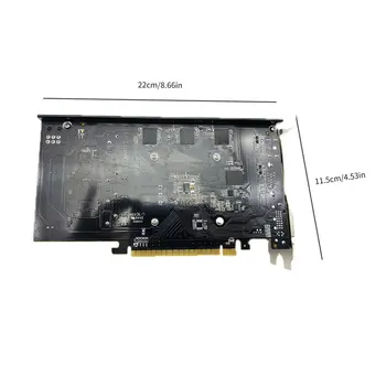 Profesionale GTX1050TI 4GB DDR5 placa Grafica de Argint Albastru 128Bit HDMI DVI VGA GPU Joc placa Video Pentru PC Gaming NVIDIA