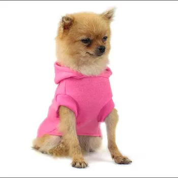 PUOUPUOU Culoare Solidă Câini Haine Model de Haine pentru Câini Mici și Mijlocii Câine de Iarnă Animale de companie Haine Pulover Drăguț Ropa Para Perros