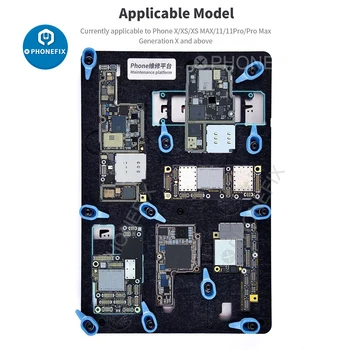 Qianli 6 in 1 Universal PCB Suport Prindere Placa de baza pentru iPhone X XS MAX 11 11PRO 11PROMAX Circuitul de Lipit Dispozitiv de Prindere