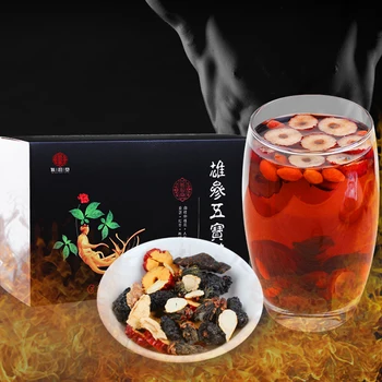 Qiao Yuntang Maca ginseng Wubao ceai de floare de sex masculin dud galben esența om ceai rinichi de sănătate solid cafea soțul sănătate