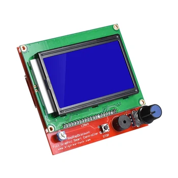 RAMPS1.4 LCD 12864 Panoul de Control al Imprimantei 3D Controler Inteligent Ecran LCD pentru Imprimantă 3D