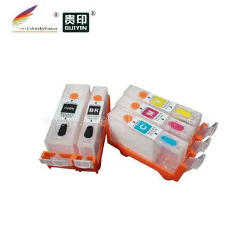 (RCC550-5) refillable cartuș de cerneală pentru Canon PGI-550 CLI-551 PGI550 CLI551 IGP 550 CLI-551 IP-7250 MG-5450 5550 6450 MX 725 925