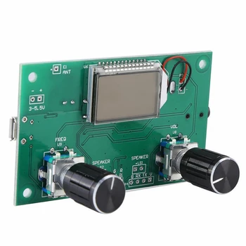 Receptor Radio FM Modulul 87-108MHz Modulație de Frecvență Stereo Primirea de Bord cu LCD Display Digital 3-5V DSP PLL