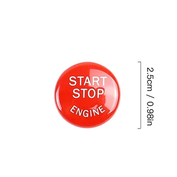 Red Start Stop Motor Comutator Buton Capac Pentru BMW E90 E60 E83 E84 E70 E71 E72