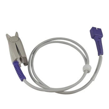 Reutilizabile pentru Adulți Degetul Clip Oximax Tech SPO2 Senzor de 9 Pini Pentru Nellcor DS 100A