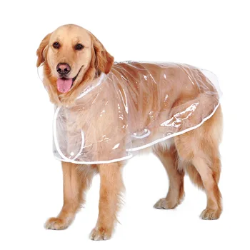 Rezistent la apa Câine Pelerina de ploaie cu Gluga Transparent animale de Companie Cățeluș Câine Haina de Ploaie Pelerina, Costume de Haine pentru Câini Consumabile pentru animale de Companie