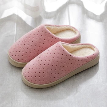 RJN Femei Papuci de casa Roz de Pluș Cald Confort Interior Pantofi De Iarnă de Înaltă Calitate, Pantofi Femei B9
