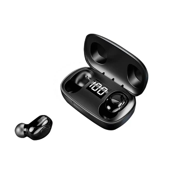 S9 TWS Bluetooth 5.0 Wireless Căști In-Ear Stereo Auriculare Sport Căști Impermeabil cu LED Digital Display de Încărcare Cutie