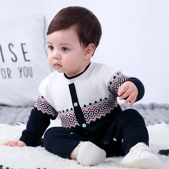 Salopetă Pentru Copii Salopeta Tricotate Pulover De Îmbrăcăminte Pentru Sugari Nou-Născuți Haine Băiat De Primavara Toamna Romper Fete Pentru Copii Haine