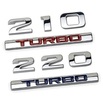 Scrisori Numărul Autocolant Insigna Decorare Auto Pentru Honda Jazz se Potrivesc de Jad Insight, Civic, Accord, CRV CRZ H-RV 210 220 Turbo Emblema Decal