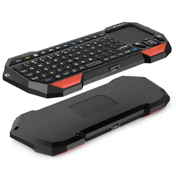 SeenDa Bluetooth Mini Tastatura cu Touchpad-ul pentru Smart TV Proiector Compatibil cu Android, iOS, Windows