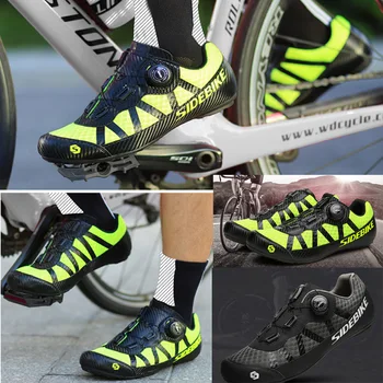 SIDEBIKE ochiurilor de Plasă Respirabil Bărbați Femei Biciclete Rutier Pantofi Pantofi de Ciclism Ultralight Non-Blocare Non-alunecare de Munte Biciclete MTB Adidas Pantofi