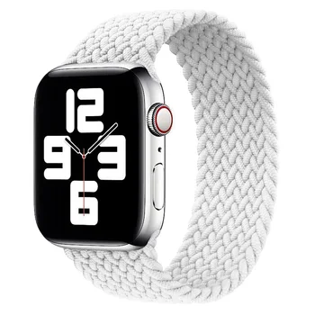 Silicon Buclă țesute curea Nailon pentru apple watch band 42mm 38mm sport material bratara 44mm 40mm iwatch SE 6/5/4/3/2 watchband