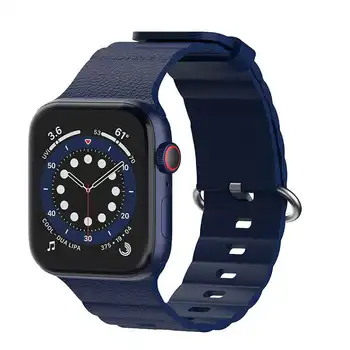 Silicon sport band pentru apple watch curea 44mm 40mm 38mm 42mm Înlocuire iWatch 6 5 4 3 2 1 accesorii ceas