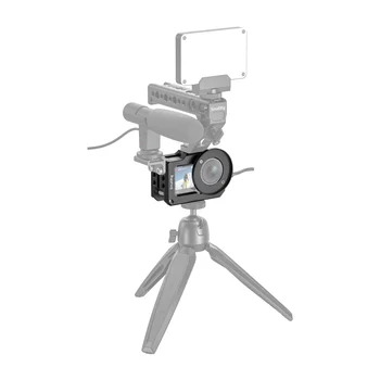 SmallRig Formă Montaj Cușcă pentru DJI Osmo Acțiune 4K Camera Cage Detasabil Cu 52mm Adaptor pentru Filtre și Lentile cu Unghi Larg - 2360