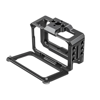 SmallRig Formă Montaj Cușcă pentru DJI Osmo Acțiune 4K Camera Cage Detasabil Cu 52mm Adaptor pentru Filtre și Lentile cu Unghi Larg - 2360