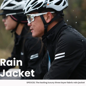 SPEXCEL 2020 nou sezon de ciclism Jacheta windproof & impermeabil Tehnologie de înaltă Respirabil 3-strat de tesatura de ciclism jacheta