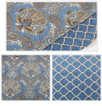 Stil European precizie tesatura jacquard pentru perna scaun de matlasare de cusut mozaic delicat țesut tapițerie 145 cm lățime