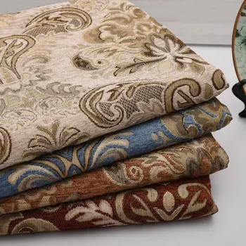 Stil European precizie tesatura jacquard pentru perna scaun de matlasare de cusut mozaic delicat țesut tapițerie 145 cm lățime