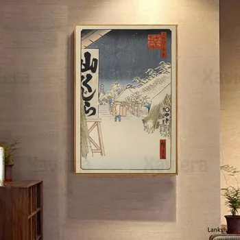 Stil Japonez Tradițional Peisaj Poster Canvas Arta Print Pe Panza Pictura Arta De Perete Picture Home Decor De Perete