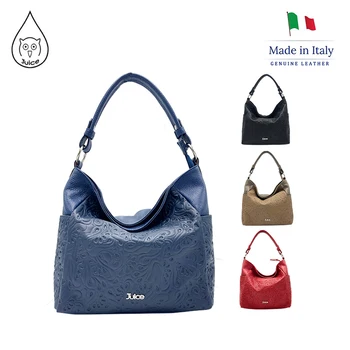 SUC,made in Italy, piele naturala, pentru femei geanta，Saci de Umăr，plus lungă curea de umăr 112175