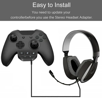 Sunet Amplificator De Căști Stereo Cu Adaptor Căști Audio Adaptor Căști Converter Pentru Xbox One Controler De Joc Fără Fir