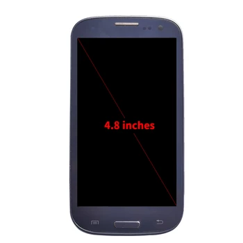 Super Amoled Lcd Pentru SAMSUNG i9300 Galaxy S3 Display i9300i LCD Touch Screen Digitizer Înlocuirea Ansamblului Cu Cadou Gratuit