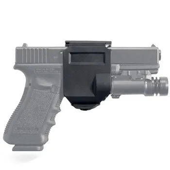 Tactic Dreapta 360 de Rotație Centura Clip Molle Toc de Presă Degetul mare Toc de Pistol pentru Vanatoare, Airsoft Glock 17 19 22 23