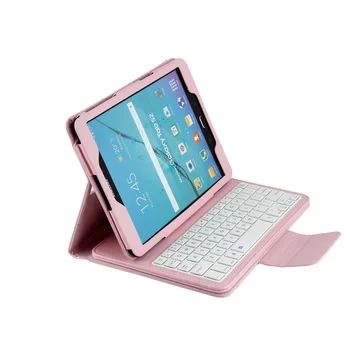 Tastatura Bluetooth Pentru Samsung Galaxy Tab S2 9.7 Wireless Caz De Tastatură Pentru Galaxy Tab S2 9.7 T810 Comprimat Piele Flip Cover+Pen
