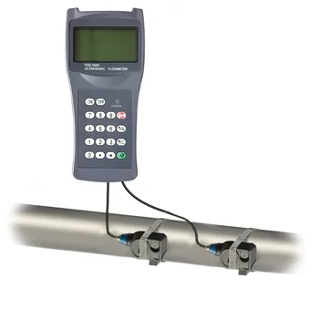 TDS-100H Handheld Portabil cu Ultrasunete debitmetru Cu Clemă pe senzorul de debit de apă metru