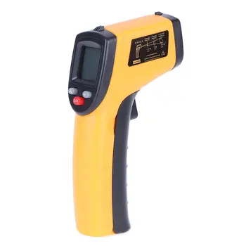 Termometru infrarosu Non-Contact Temperatura Metru Pistol Portabil Digital LCD Industriale în aer liber Pirometru cu Laser IR Thermometer