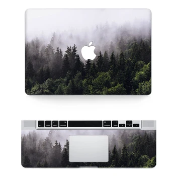 Textura Laptop Corpul Decal de Protecție a Pielii Autocolante de Vinil pentru Macbook Air Pro Retina 11