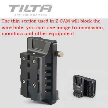 Tilta V a Monta Placa de Baterie pentru Z CAM camere foto Sony Seria L să V-Mount Adaptor Baterie de Tip Placă, am Tiltaing Gri AT-SOA-G