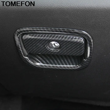 TOMEFON Pentru Jeep Grand Cherokee 2011-2018 Interior torpedou Mânerul Capacului Ornamental Plastic ABS de Styling Auto Dulap Bezel 2 buc