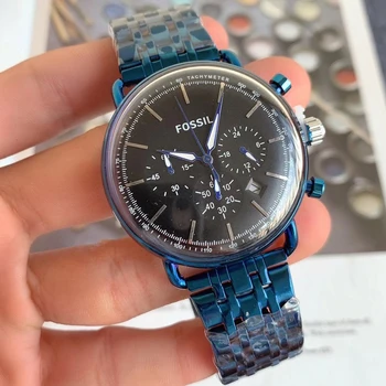 Top Brand de Lux Bărbați Ceas din Oțel Inoxidabil rezistent la apă Ceas Cuarț 2020 Noua Moda Cronograf Reloj de hombre Montre homme