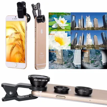 Top Travel Kit 10in1 Accesorii Telefon aparat de Fotografiat Lentilă Kit Telescop Pentru iPhone X 6 7 8 Plus Samsung Galaxy NOTE XIAOMI Smartphone