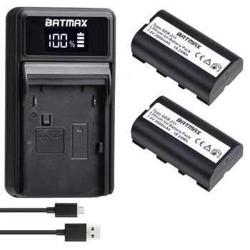 Topografie baterie GEB211 GEB212 2600mAh +LED Incarcator USB pentru TPS1200,ATX1200,GPS1200,GRX1200,RX1200,TC1200 stația totală