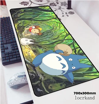 Totoro mouse pad-uri 70x30cm pad pentru mouse-ul notbook calculator cel mai bun mousepad de gaming mousepad gamer pentru tastatura laptop mouse-ul mat