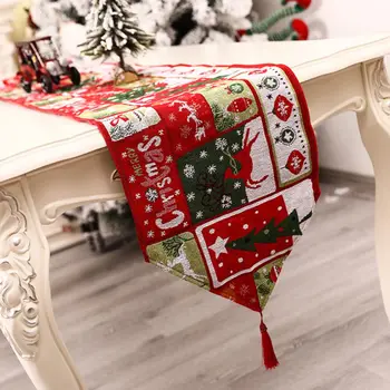 Tricotate De Crăciun Alergător De Masă Vacanță Alergatori De Masă De 75 De Centimetri De Masă Decoratiuni De Sezon Cina In Familie