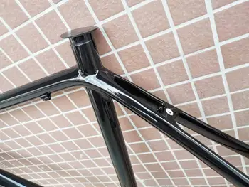 ULTIMUL Stoc Nou 700C 56 59 60 CM nu logo-ul de Carbon Road Bike Cadru Full Carbon de Curse de Biciclete cu Cadre de Biciclete de Carbon Furca Piese de Bicicletă