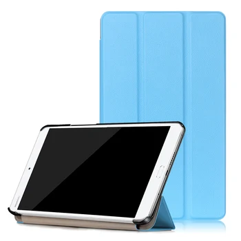 Ultra Slim Custer 3 Ori Folio Stand Piele PU Magnetic de Somn Inteligent Acoperi Caz Pentru Huawei MediaPad M3 BTV-W09/DL09 8.4