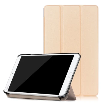 Ultra Slim Custer 3 Ori Folio Stand Piele PU Magnetic de Somn Inteligent Acoperi Caz Pentru Huawei MediaPad M3 BTV-W09/DL09 8.4