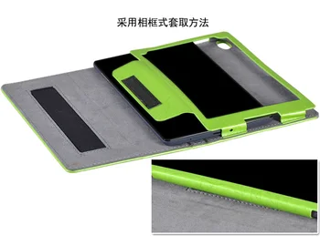 Ultra Slim Flip Stand de Protecție Imprimare Floare din Piele PU Caz Acoperire Pentru Lenovo P8(Tab 3 De 8 Plus)-TB 8703 TB-8703F TB-8703N Tableta