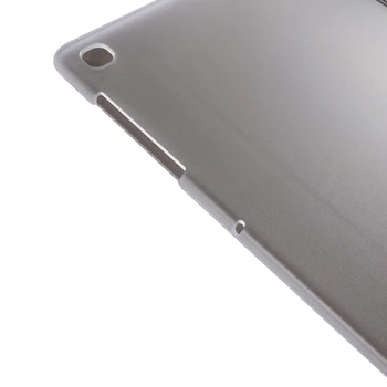Ultra Subțire de Mătase model caz Pentru Huawei MatePad T10 T10S AGR-L09/W09 AGS3-L09/W09 10.1 inch Flip Stand capac spate Transparent