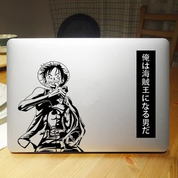 Una Bucata Căpitanul Luffy Laptop Autocolant pentru Macbook Decal Pro 16