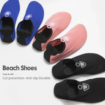 Unisex băieți fete aqua pantofi apă surfing casual înot șosete pantofi de sport în aer liber desculț de îngrijire a pielii pantofi pentru Copii pantofi de plaja