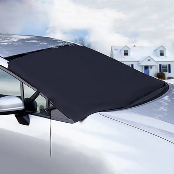 Universal rezistent la apa Praf Auto SUV Parbriz Zăpadă Soare Acopere Umbra Scut de Protecție Parbriz acoperi