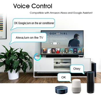 Universal Smart IR Control de la Distanță WiFi + Infraroșu de Control Acasă Hub Tuya Aplicație Funcționează cu Google Alexa Asistent Siri